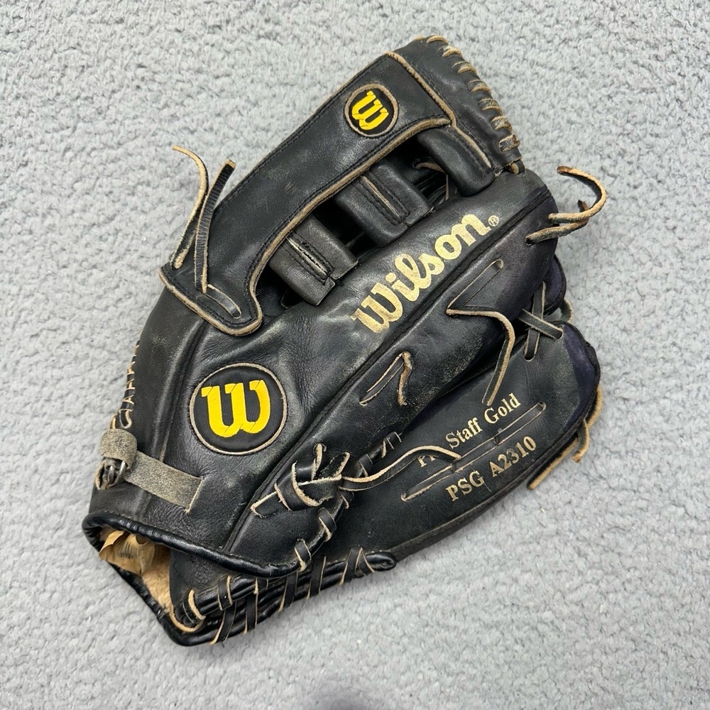 Wilson Pro Staff Gold PSG A2310 Genuine Leather LHC RHT Grip-Tite Baseball Glove